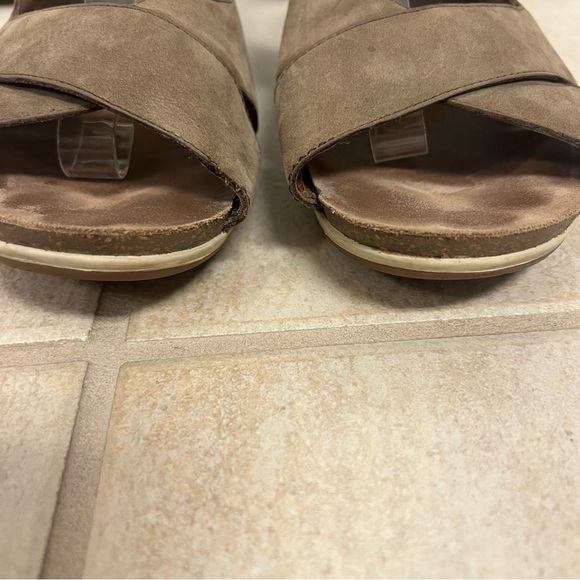 Dansko Women’s Sharla Tan Slingback Wedge Sandal Size 41 EU 10.5 US preppy comfy - Picture 5 of 9